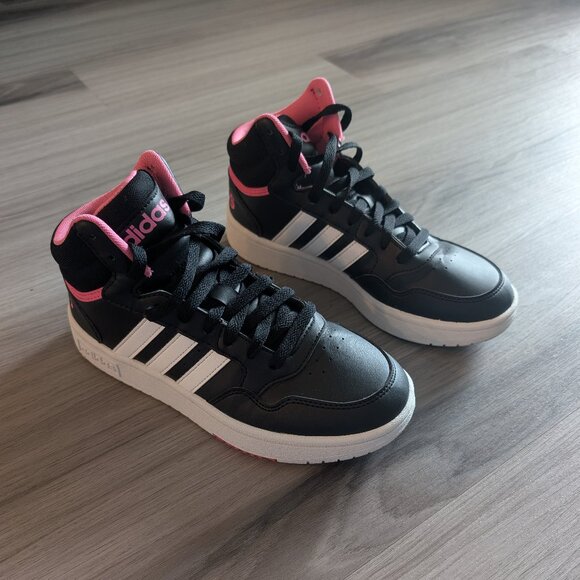 Adidas Hoops 3.0 Mid Size 6.5 Women's - Picture 1 of 8